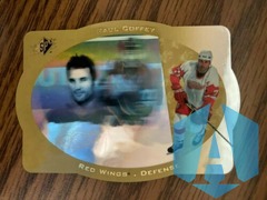1996-97 Upper Deck SPx Gold #15 Paul Coffey Detroit Red Wings Die-Cut Hologram